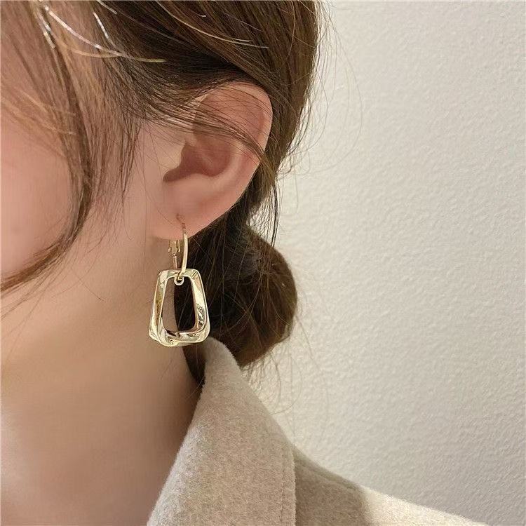 Geometric Drop Earrings