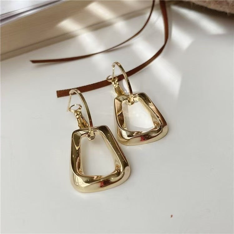 Geometric Drop Earrings