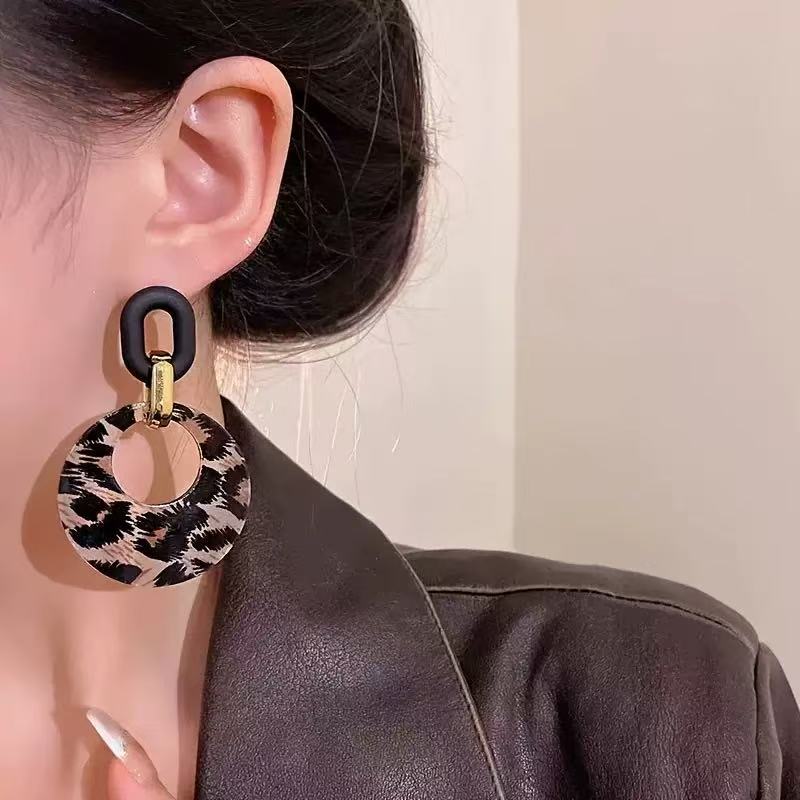 Modern Style Acrylic Geometric Earrings for Women