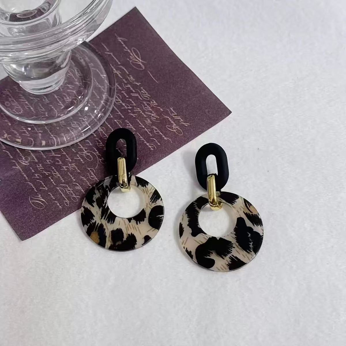 Modern Style Acrylic Geometric Earrings for Women