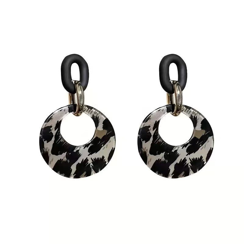 Modern Style Acrylic Geometric Earrings for Women