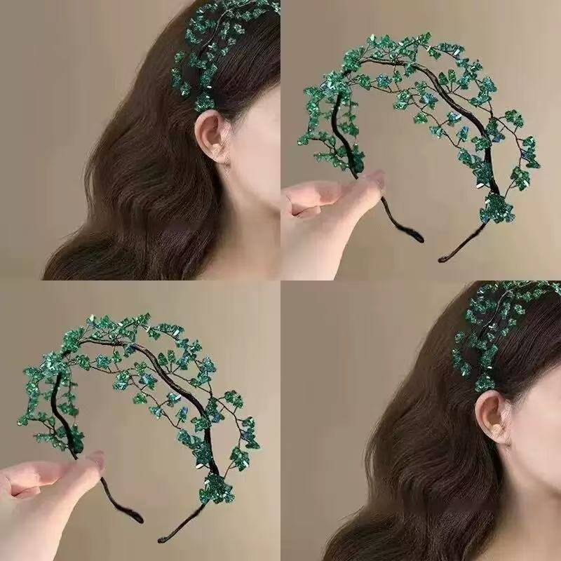 Irregular Resin Bead Plastic Hair Claw Clip for Women