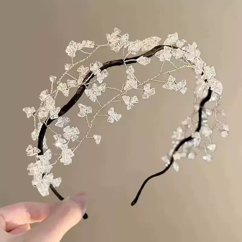 Irregular Resin Bead Plastic Hair Claw Clip for Women